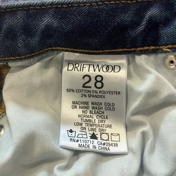DRIFTWOOD Classic Blue Jeans - Picture 4 of 6